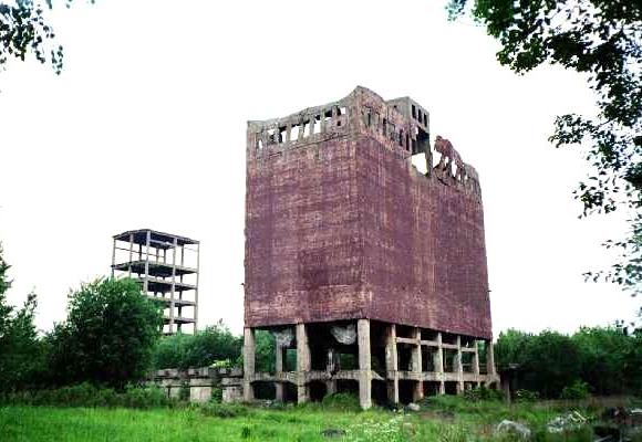 Ruins Of Synthetic Oil Refinery